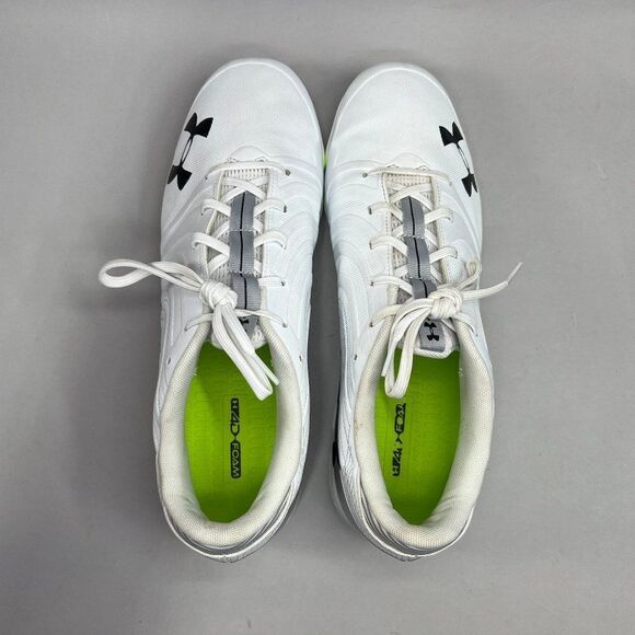 Under Armour Nitro Football Cleats Mens Size 15 White Black Athletic Performance main image 7